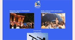 Desktop Screenshot of montreur-etoiles.fr